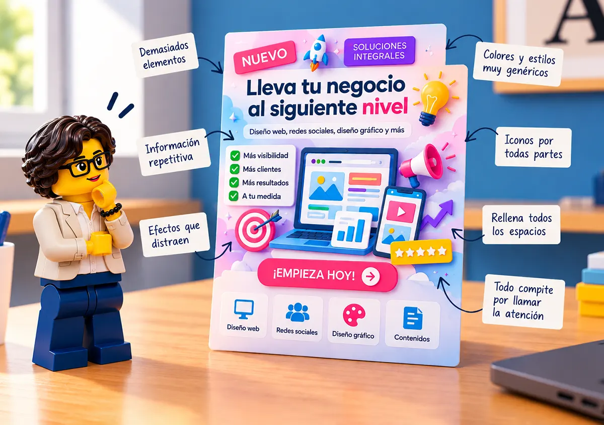 Diseñar con IA sin que todo parezca hecho con IA